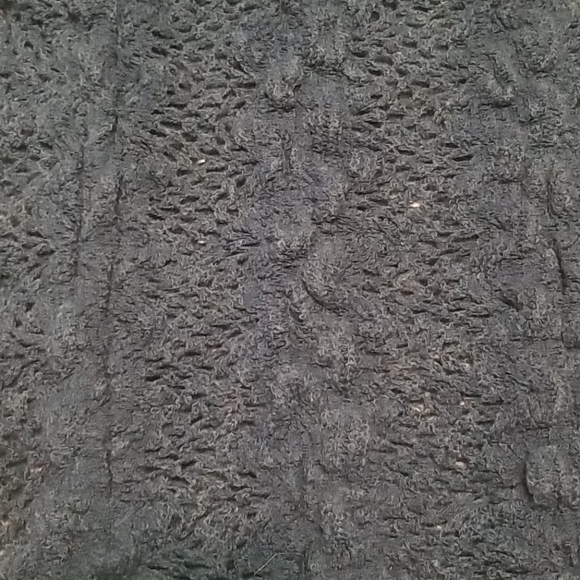 Crochet Blue Infinity Scarf - Picture 3 of 5